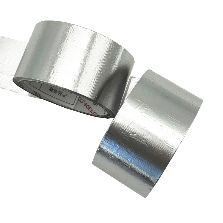 Custom-Size Water-Base Linerless Foil Tape(Jumbo Roll) Custom-Size Water-Base Linerless Foil Tape(Jumbo Roll)