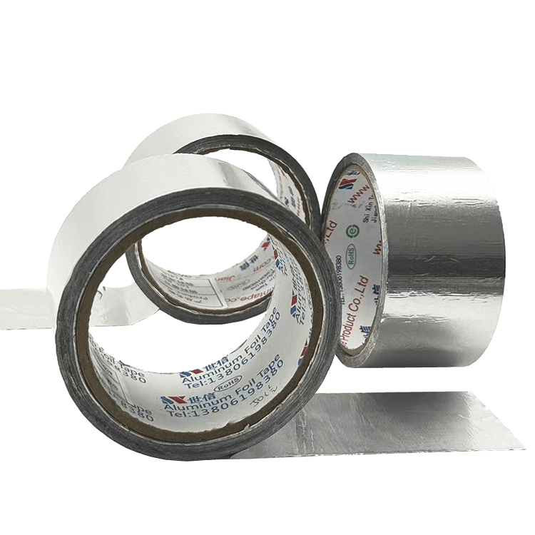 Custom-Size Water-Base Linerless Foil Tape(Jumbo Roll) Custom-Size Water-Base Linerless Foil Tape(Jumbo Roll)